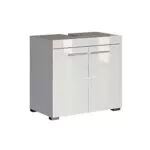 Trendteam Smart Living Waschbeckenunterschrank Amanda - Badmöbel 60 x 56 x 34 cm