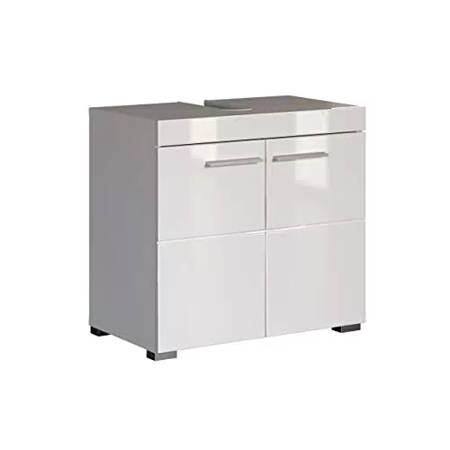 Trendteam Smart Living Waschbeckenunterschrank Amanda - Badmöbel 60 x 56 x 34 cm