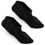 TUUHAW Sneaker Socken für Herren und Damen – Atmungsaktive Baumwolle Sportsocken