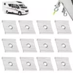 UAPPO Kederöse für Kederschiene 5/6mm - 7/8mm Zubehör für Camping und Outdoor