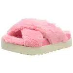UGG Fuzz Sugar Cross Slide Hausschuh für Damen