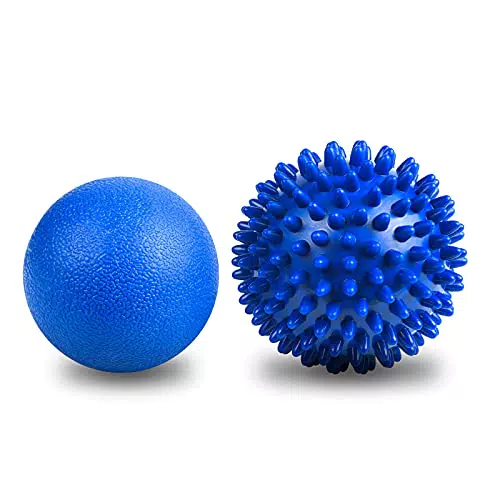 URAQT Faszienball für Fitness und Massage – Igelball für Füße, Hände, Rücken und Beine