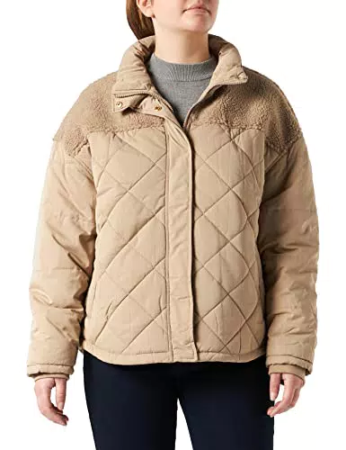 Urban Classics Damen Oversized Diamond Quilt Puffer Jacket