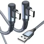 USB C Kabel 3.1A Schnellladung Nylon für iPhone 15, Samsung Galaxy S24, Xiaomi Mi 9