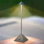 uuffoo Dimmbare LED Tischlampe Tragbare Touch Tischlampe Kabellos für Innen und Außen