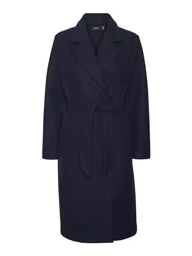 VERO MODA Vmfortuneaya Long Coat Damen Jacke