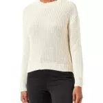 VERO MODA Damen VMHILDA LS O-Neck GA NOOS Pullover, Birch