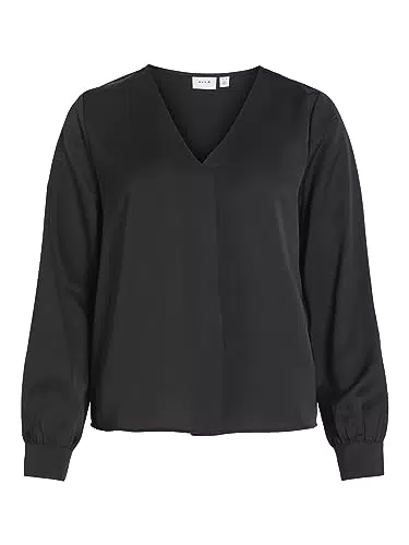 VIELLETTE V-Ausschnitt Langarmshirt