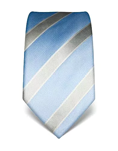 Vincenzo Boretti Herren Krawatte aus reiner Seide im eleganten Design für Business und Hochzeit
