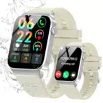 Smartwatch VKROBAG mit Telefonfunktion und Touchscreen Fitnessuhr - IP68 Wasserdicht, 100+ Sportmodi, Schrittzähler, Pulsmesser, Schlafmonitor