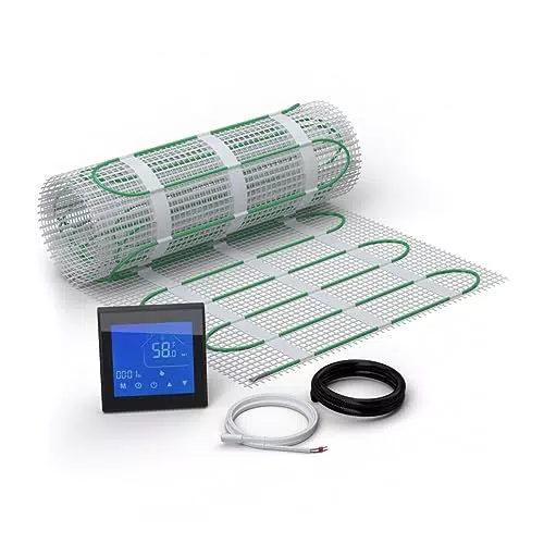 WARMON elektrische Fußbodenheizung für Fliesen, ultradünne Heizmatte EcoPRO-200