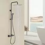 WasserHoy Duschsystem mit Thermostat und Regendusche 25x25 cm