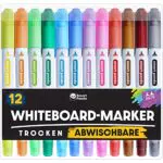 SmartPanda Whiteboard Marker – Abwischbare Stifte mit Doppelspitze für kreative Notizen