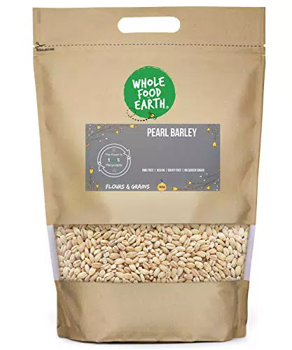 Wholefood Earth Perlgerste - GMO-frei, vegan, milchfrei, ohne Zuckerzusatz