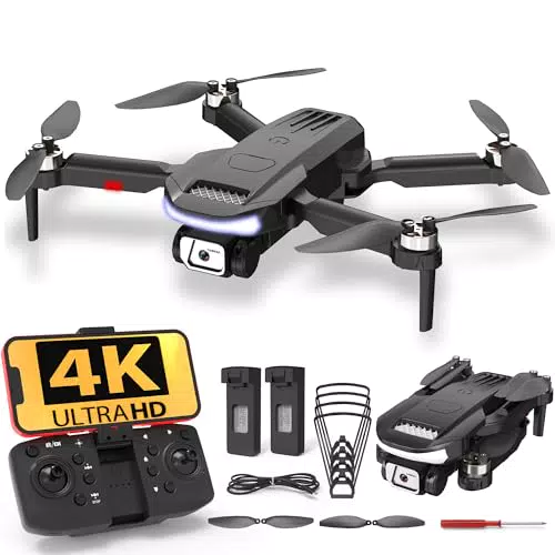 Wipkviey B15 Drohne mit 4K Kamera und Brushless Motor – Faltbare RC-Quadcopter