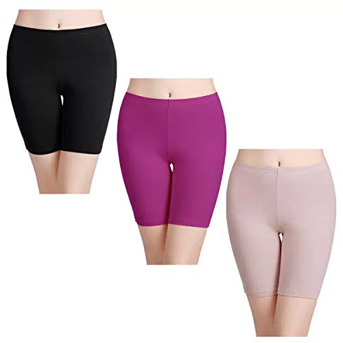 wirarpa Radlerhose Damen Hoher Bund Baumwolle Boxershorts Panties