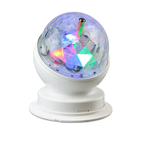 X4-LIFE LED Discokugel - Mini Partylicht für Wohnräume und Kinderzimmer