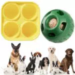 XEERUN Schleckball für Hunde - Interaktives, langlebiges Hundespielzeug