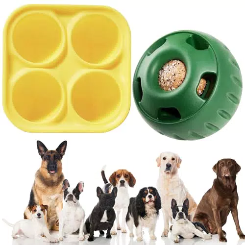 XEERUN Schleckball für Hunde - Interaktives, langlebiges Hundespielzeug