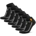 YESWEL Laufsocken Herren - Atmungsaktive Sportsocken mit Polsterung für Sport