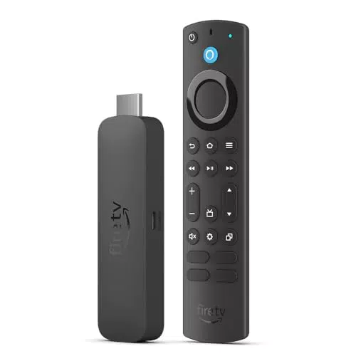 Amazon Fire TV Stick 4K Max – Zertifiziert, generalüberholt, Wi-Fi 6E Streaming