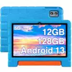 ZIOVO Kinder Tablet 10 Zoll Android 13, 12 GB RAM, 128 GB ROM, Octa-Core, GMS zertifiziert