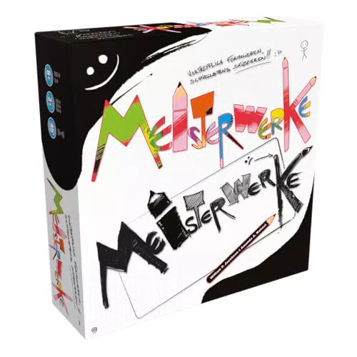 Zygomatic Meisterwerke - Partyspiel, nominiert für Spiel des Jahres 2010, ab 8 Jahren