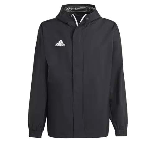 adidas Mens Jacket Entrada 22 All-Weather Jacket, Team Power Red 2