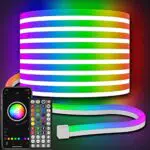 AILBTON LED Neonlicht mit Fernbedienung, IP65 wasserdicht, RGB, für Innen und Außen