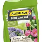ALGOFLASH NATURASOL Schwarze Seife für Garten und Zimmerpflanzenpflege