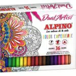 Alpino Color Experience Dual Artist Marker Pens – Brush und Fine Tip Marker