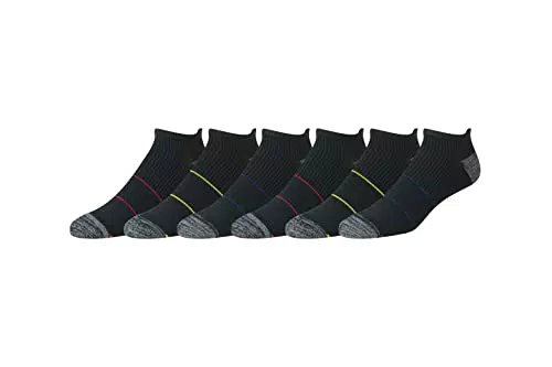 Amazon Essentials Herren Performance Zone Tab-Sportsocken mit Dämpfung