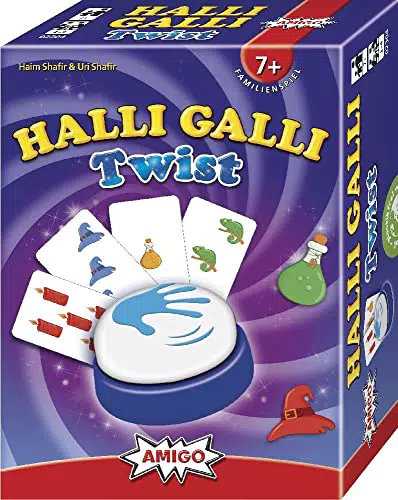 AMIGO Halli Galli Twist Familienspiel - Spaß für die ganze Familie
