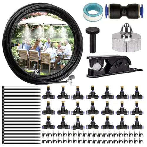 AQV 8M Nebelkühlsystem mit Bewässerung für Garten und Pavillon