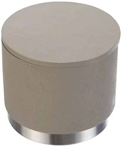 blomus -ARA- Aufbewahrungsdose aus Polystone / Edelstahl