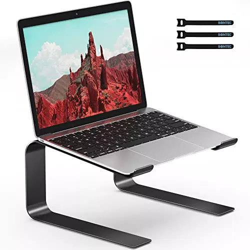 BONTEC Ergonomischer Laptopständer für 10-17,3 Zoll Notebooks