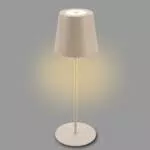 Briloner LED Tischlampe kabellos, dimmbar, höhenverstellbar, ideal für Camping und Lesen