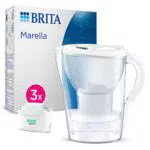 BRITA Wasserfilter Kanne Marella – Effektive Reduzierung von Kalk und Schadstoffen