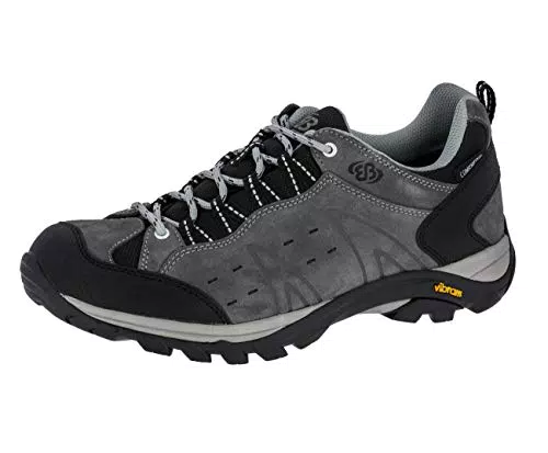 Brütting Mount Bona Low Damen Cross-Laufschuh, grau/schwarz/pink
