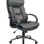byLIVING Chefsessel Paul-XXL, Federkern-Sitz, Metallgestell verchromt, gepolstert