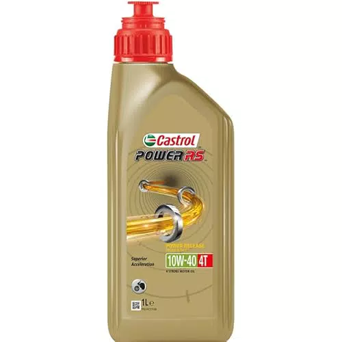 Castrol Motoröl Power RS 4T 10W-40 für Motorräder 1 Liter
