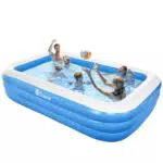 Duerer Aufblasbarer Pool Rechteckig für Garten und Sommerpartys