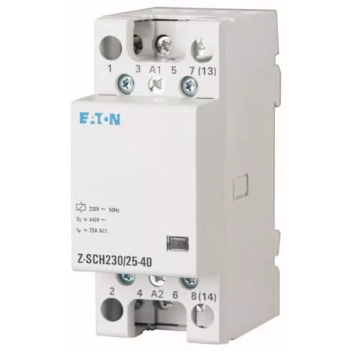 Eaton Installationsschütz Z-SCH230/25-40 230VAC 25A 4S für Reihen