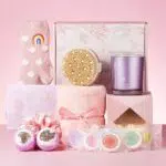 Groß Duftkerzen Geschenkset für Frauen – Lavendel Wellness Set für Entspannung