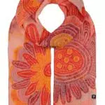 FRAAS Stola mit floralem Design - leichter Schal aus der Sustainability Edition