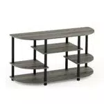 Furinno JAYA Eck-TV-Ständer im schlichten Design für modernes Wohnen