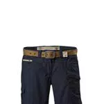 G.I.G.A. DX Damen Shorts Hira, Bermuda mit Gürtel, kurze Hose für Frauen mit praktischen Taschen