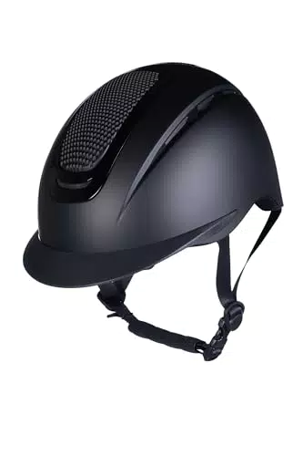 HKM Erwachsene Reitstiefel -Sevilla-, Langlänge/Enge Weite9100 schwarz39 Hose