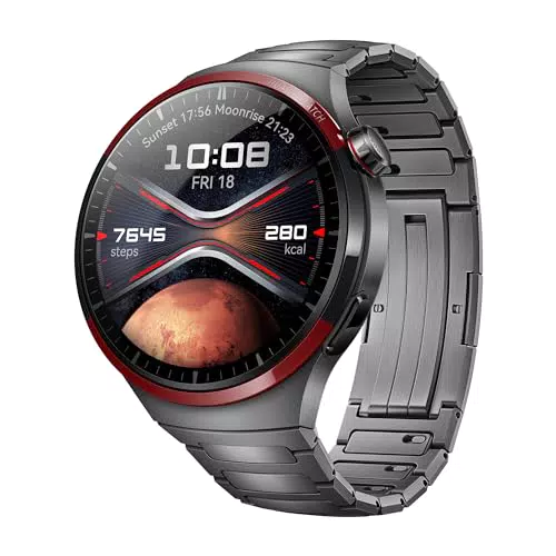 HUAWEI Watch 4 Pro - Gesundheitscheck 2.0, eSIM, lange Akkulaufzeit, Android/iOS