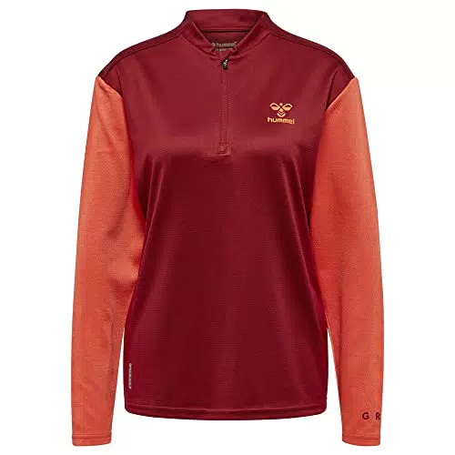 Hummel Hmlongrid 1/2 Zip Sweatshirt für Damen